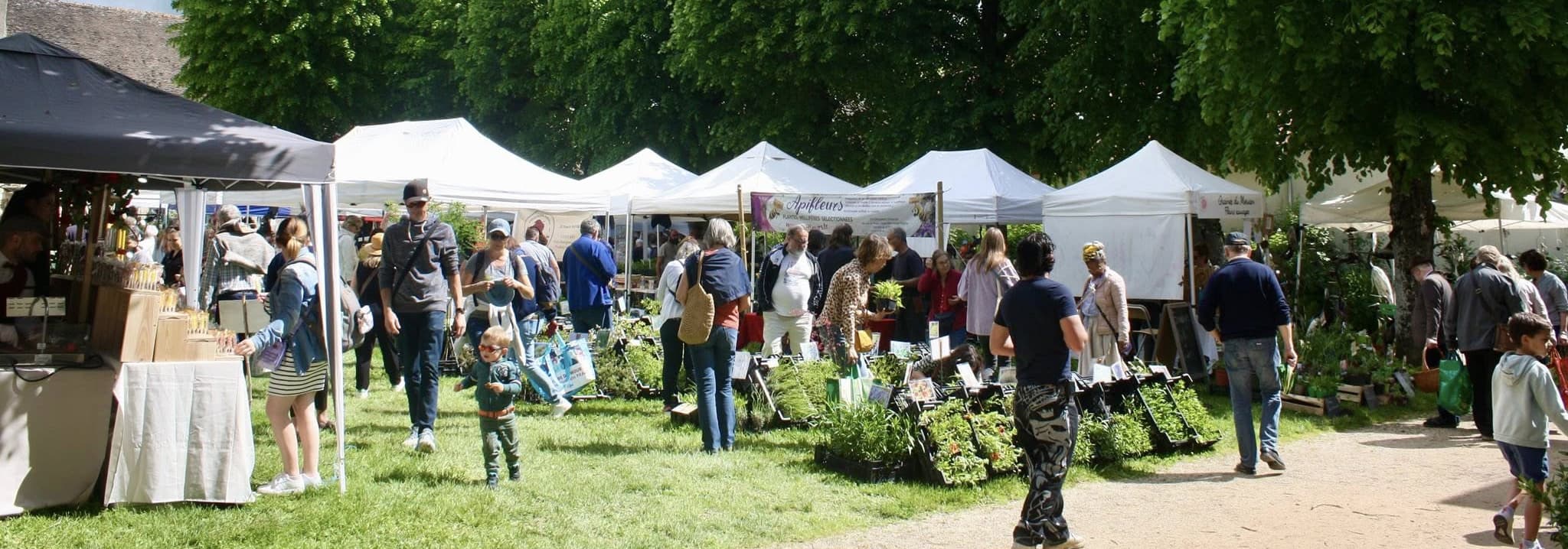 Ambiance de la Fête des Plantes